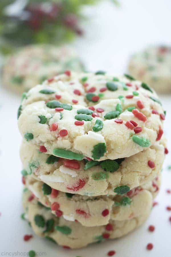 Christmas Cake Mix Cookies – Little-Healthy-Life