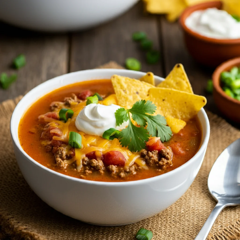 Weight Watchers Taco Soup