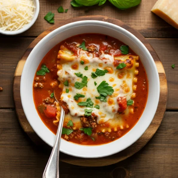 Slow Cooker Lasagna Soup