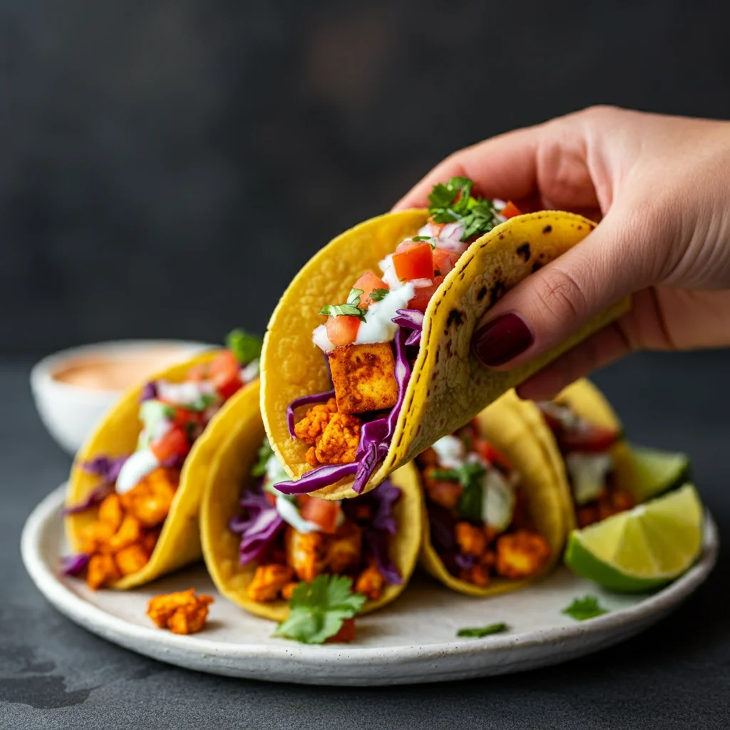 WW Low-Point Crispy Tofu Tacos