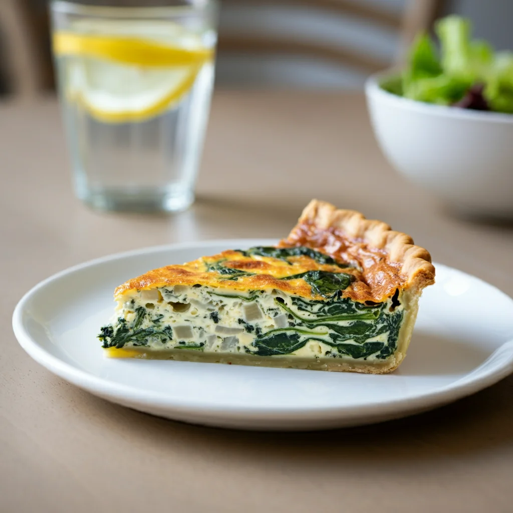 WW Spinach & Cheddar Quiche