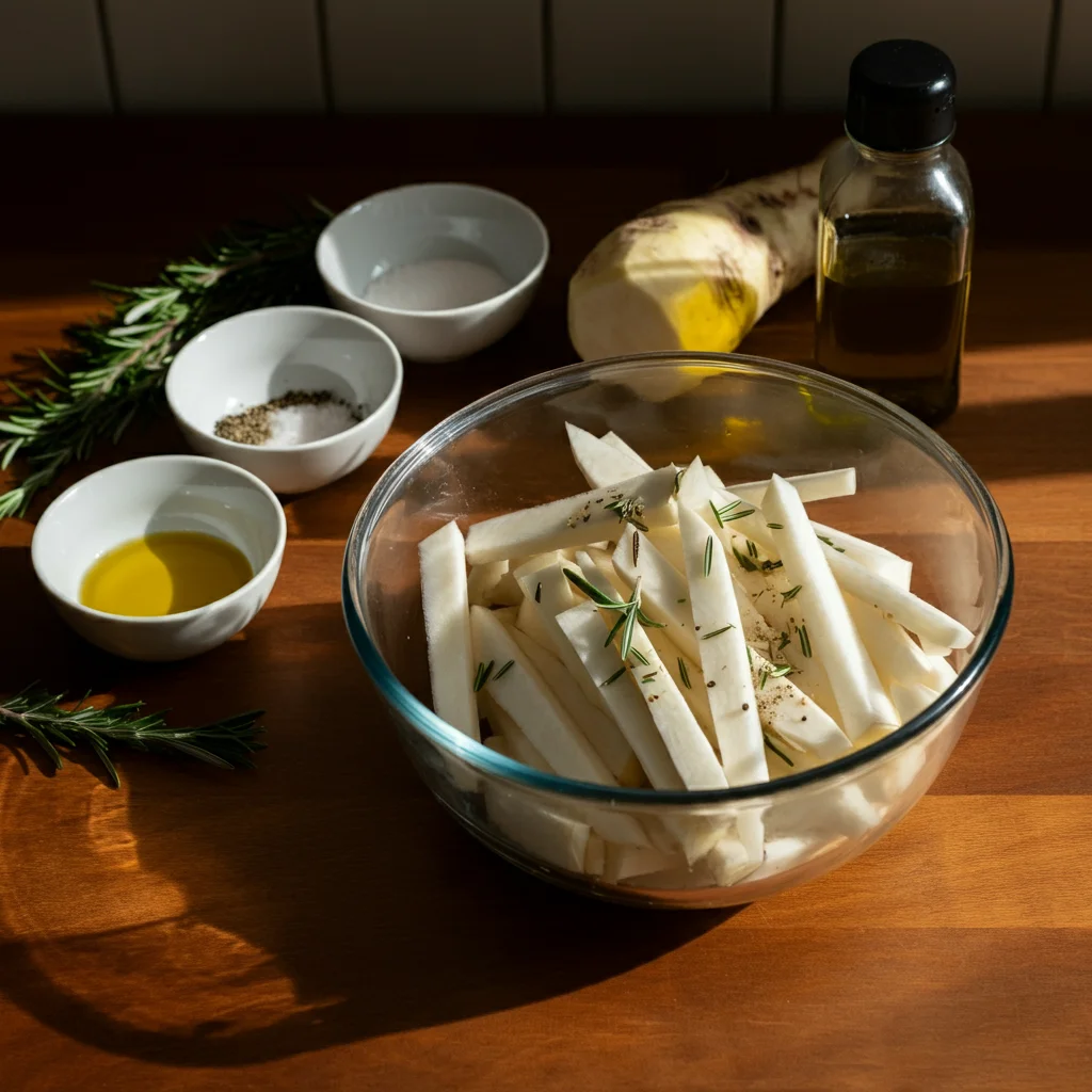 "Crispy keto French fries made with low-carb ingredients like almond flour and cheese, served golden brown and perfectly seasoned for a healthy, guilt-free snack or side dish."