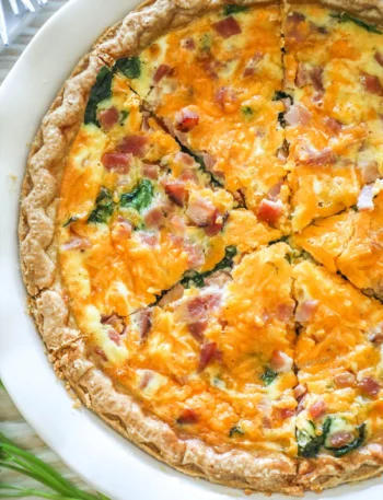 Best Ham Spinach Quiche High Protein Diet, High Protein Recipe