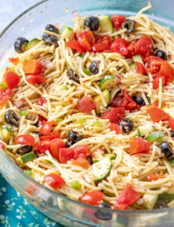 California Spaghetti Salad Recipe 1 Zero Point, Recipe, WW Diet, WW Recipes