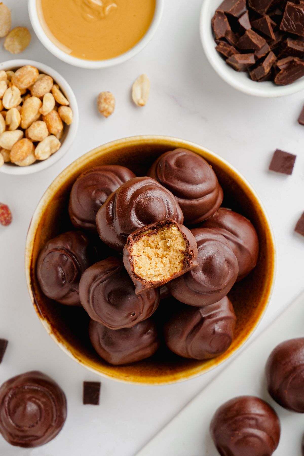 keto peanut butter balls 10 High Protein Diet
