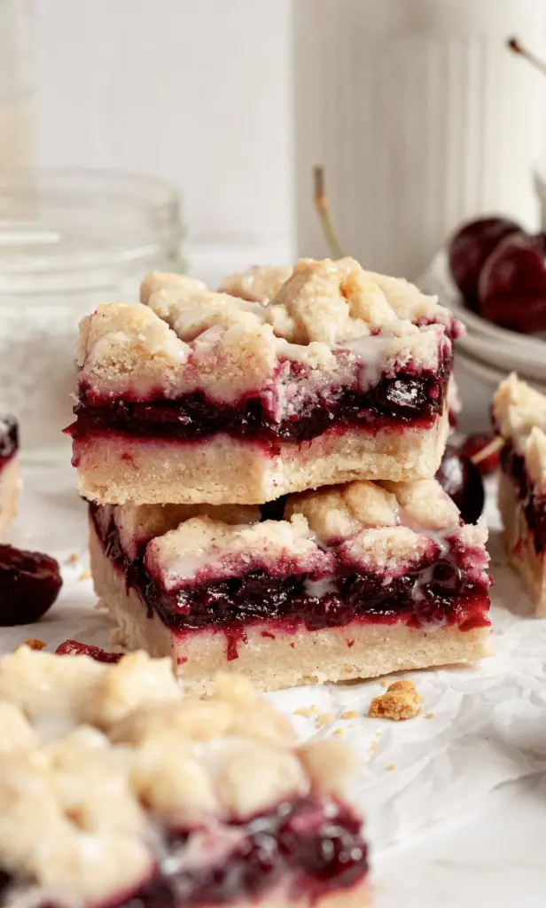 cherry pie bars gluten free 616x1024 1 Recipe, High Protein Diet, High Protein Recipe, Keto Recipes