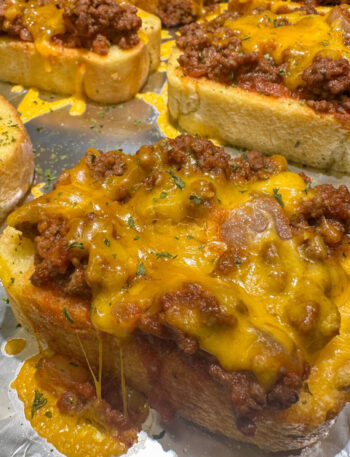 baked sloppy joe toast Zero Point, Recipe, WW Diet, WW Recipes