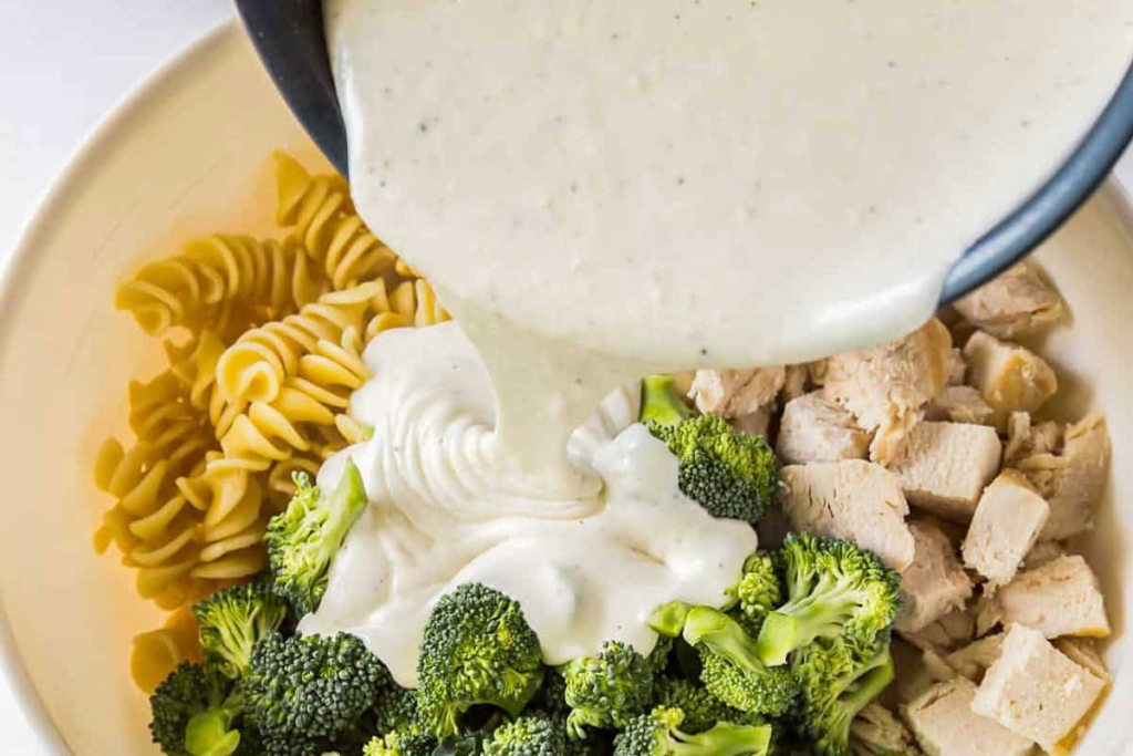 image 107 Recipe, High Protein Diet, High Protein Recipe High Protein Alfredo Baked Pasta
