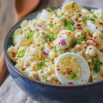 Low Carb Egg Pasta Salad