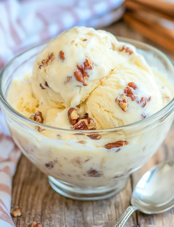 Low Carb Butter Pecan Ice Cream
