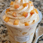 High Protein Peach Cheesecake bowl