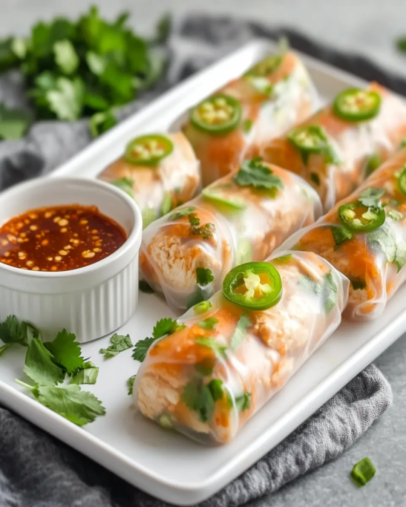 High Protein Pineapple Jalapeño Chicken Wrap Rolls