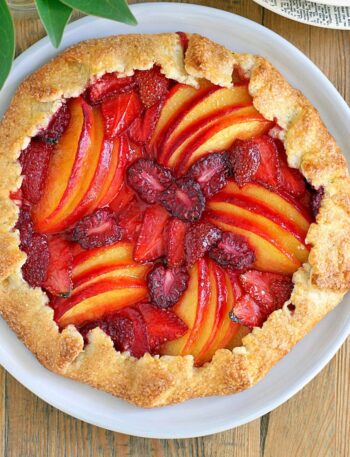 WW Friendly Summer Fruit Galette