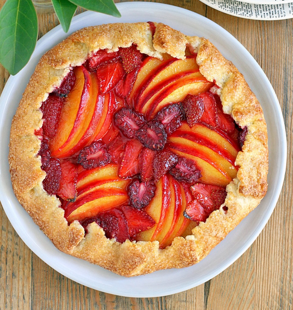 WW Friendly Summer Fruit Galette