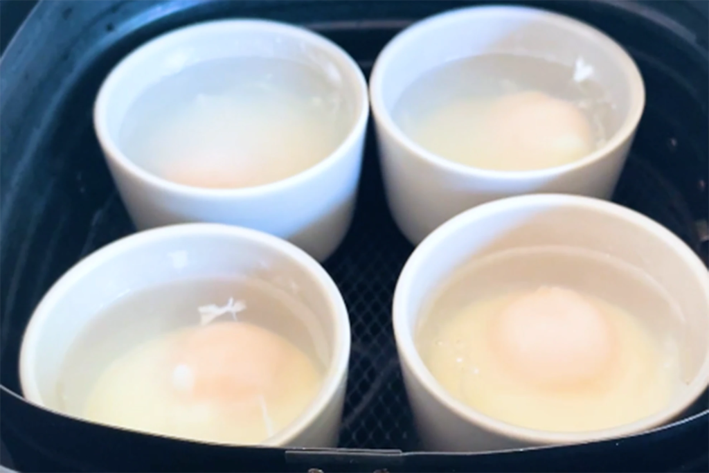 WW-Friendly Air Fryer Poached Eggs