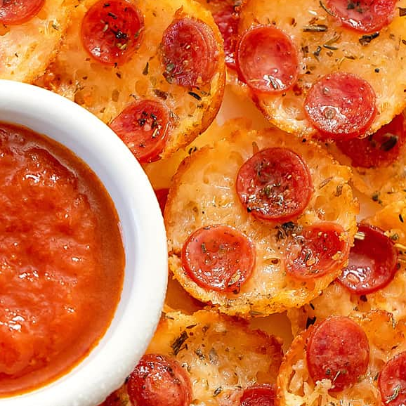 WW-Friendly Pizza Chips