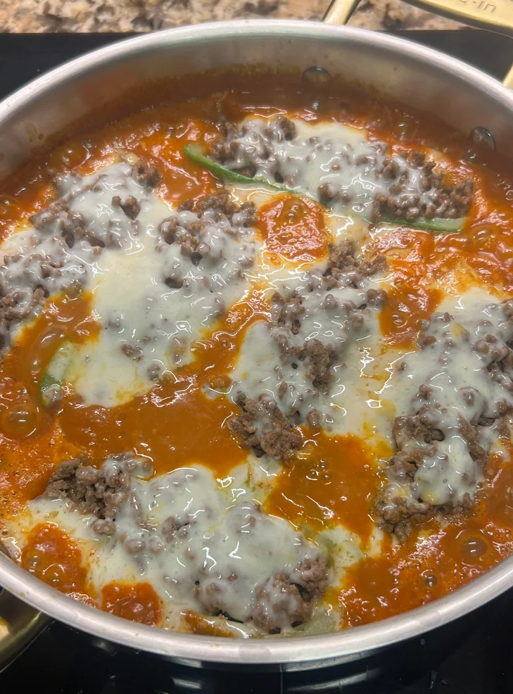 WW-friendly calabacitas rellenas