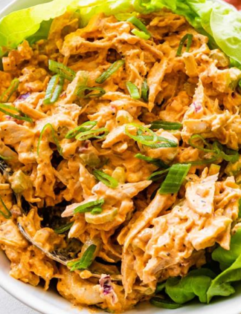 High-Protein Buffalo Chicken Salad