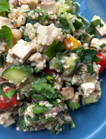High-Protein Greek Salad