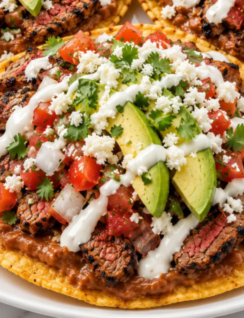WW-Friendly Carne Asada Tostadas