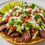 High-Protein Carne Asada Tostadas
