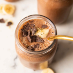 High Protein Chocolate Banana Smoothie
