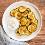 WW-Friendly Crispy Parmesan Zucchini Rounds