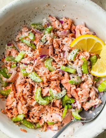 WW-Friendly Salmon Salad