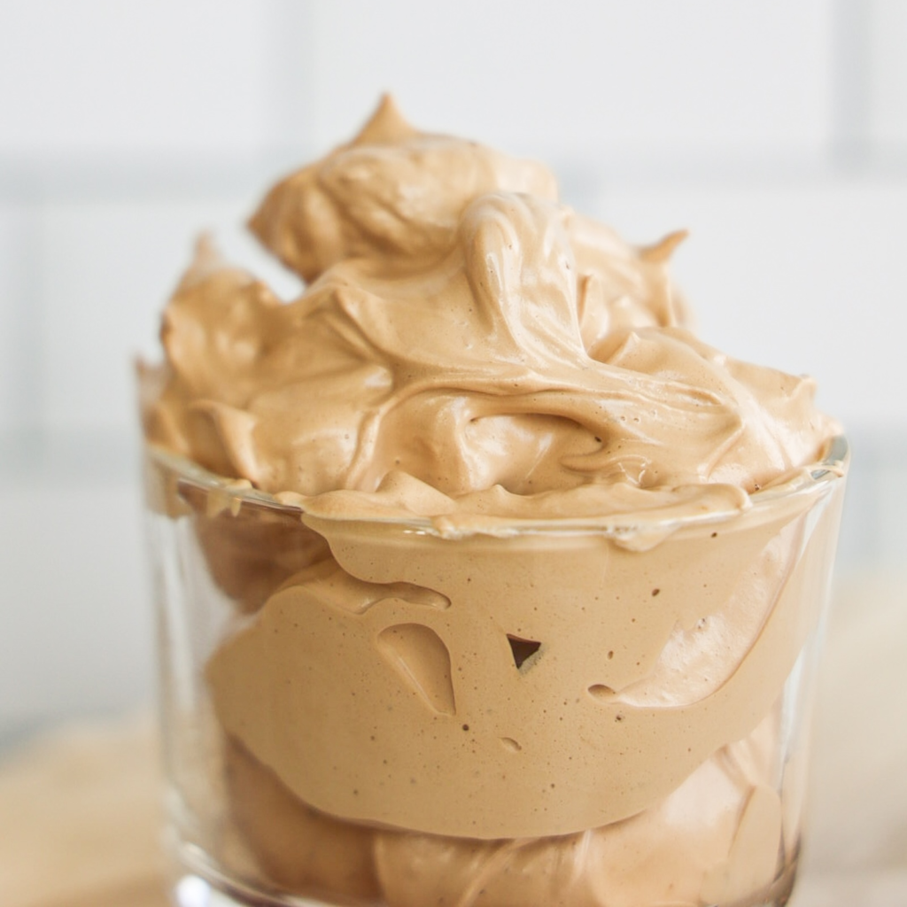 High-Protein Dalgona Whipped Coffee