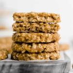 High-Protein Almond Butter Oatmeal Breakfast Cookies