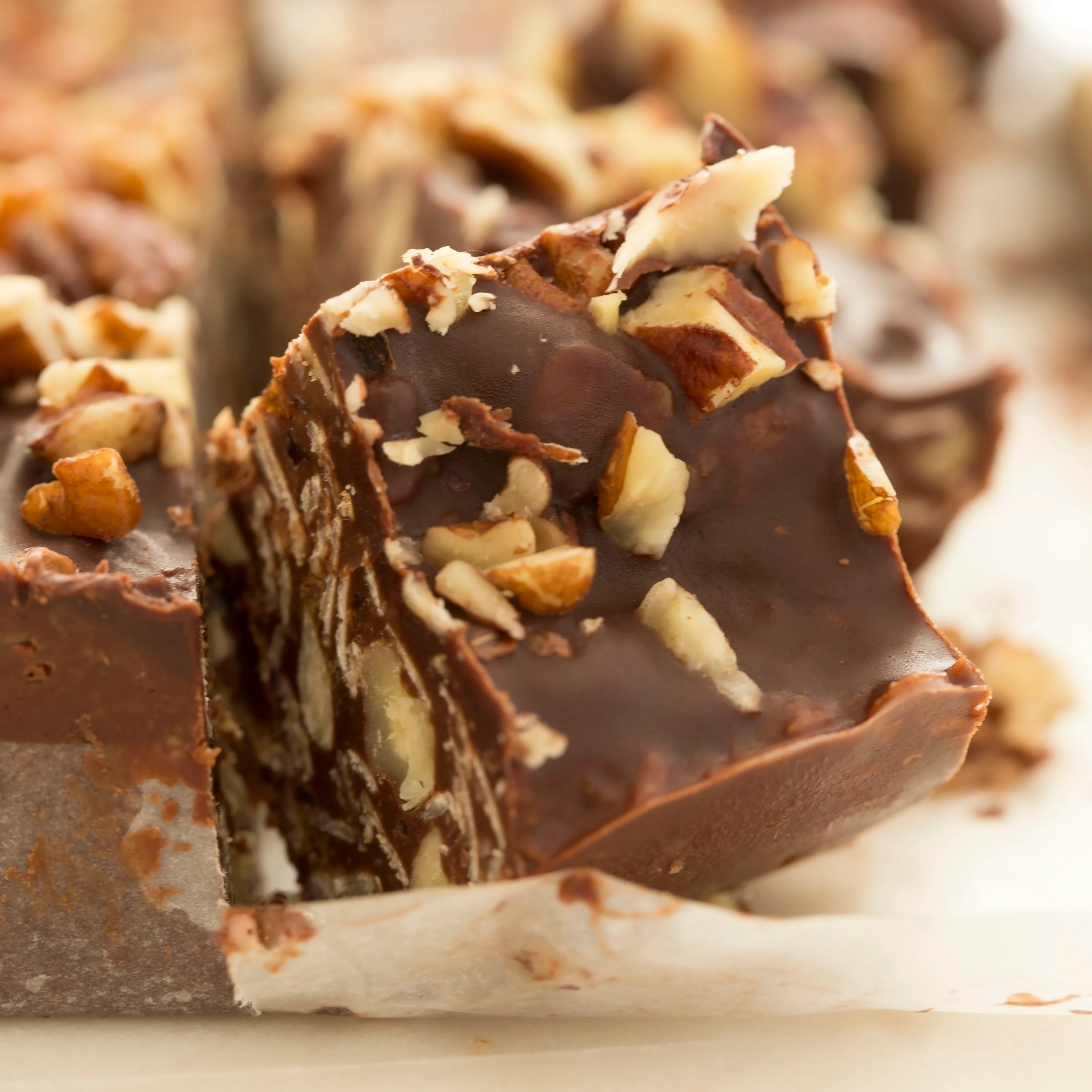 WW-Friendly Chocolate Oat Squares