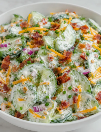 High-Protein Cucumber Ranch Crack Salad